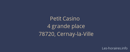 Petit Casino