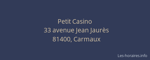 Petit Casino