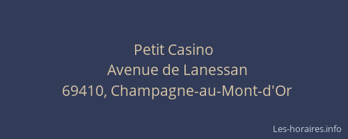 Petit Casino