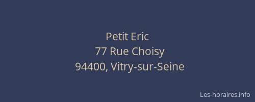 Petit Eric