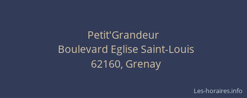 Petit'Grandeur