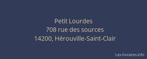 Petit Lourdes