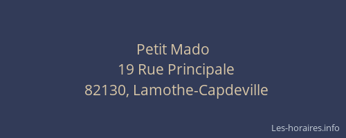 Petit Mado