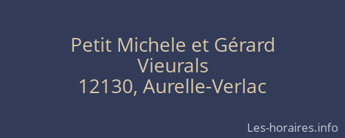 Petit Michele et Gérard