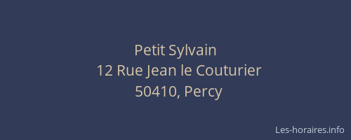 Petit Sylvain