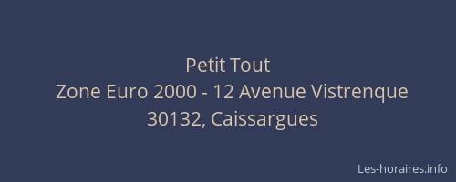 Petit Tout
