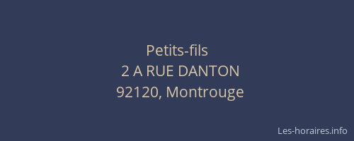 Petits-fils