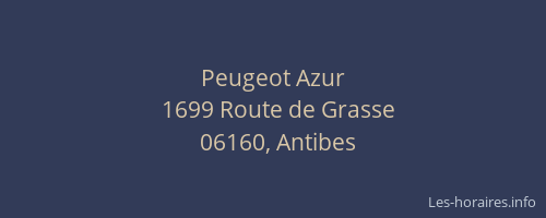 Peugeot Azur