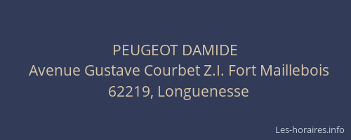PEUGEOT DAMIDE