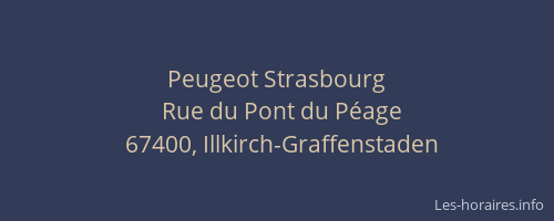 Peugeot Strasbourg