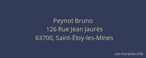 Peynot Bruno