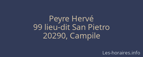 Peyre Hervé