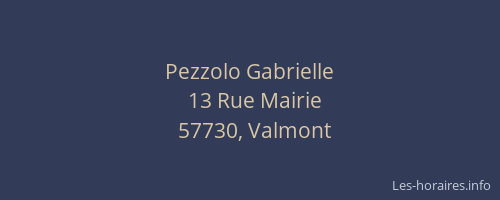 Pezzolo Gabrielle
