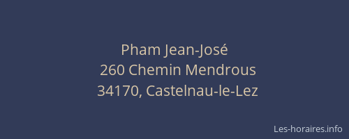 Pham Jean-José