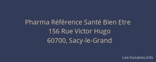 Pharma R&eacute;f&eacute;rence Sant&eacute; Bien Etre