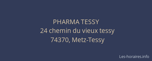 PHARMA TESSY