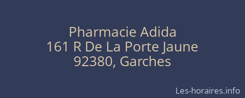 Pharmacie Adida