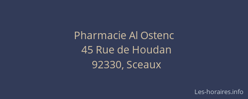 Pharmacie Al Ostenc