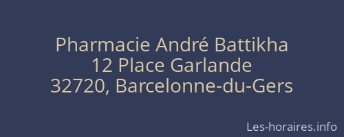 Pharmacie André Battikha