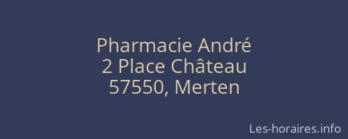 Pharmacie André