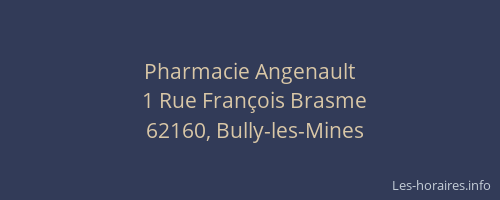 Pharmacie Angenault