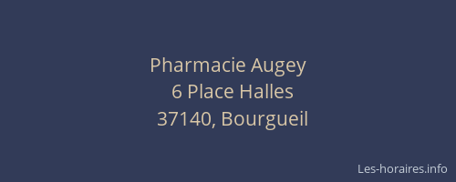 Pharmacie Augey