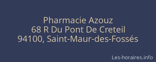 Pharmacie Azouz