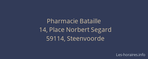 Pharmacie Bataille