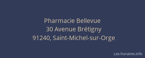 Pharmacie Bellevue