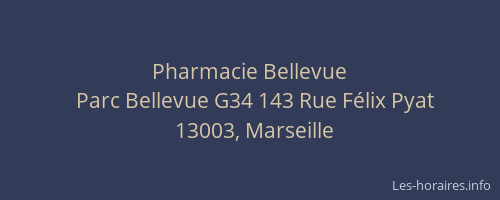 Pharmacie Bellevue