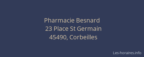 Pharmacie Besnard