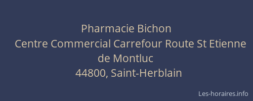 Pharmacie Bichon