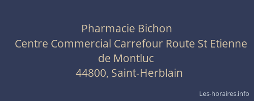 Pharmacie Bichon