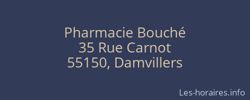 Pharmacie Bouché