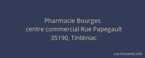 Pharmacie Bourges