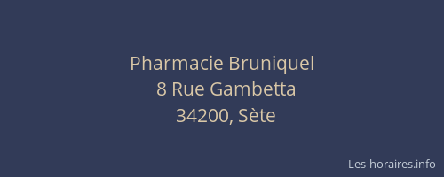 Pharmacie Bruniquel
