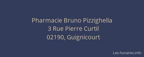 Pharmacie Bruno Pizzighella