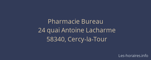 Pharmacie Bureau