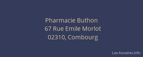 Pharmacie Buthon