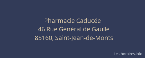 Pharmacie Caducée