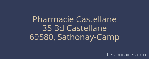 Pharmacie Castellane