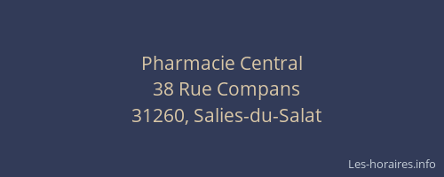 Pharmacie Central