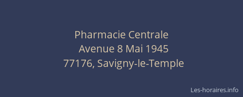 Pharmacie Centrale