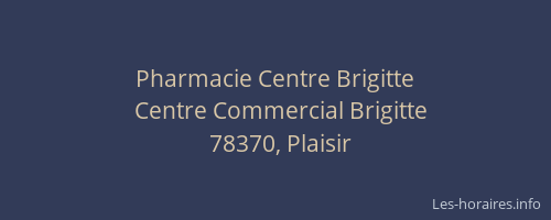 Pharmacie Centre Brigitte