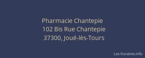 Pharmacie Chantepie