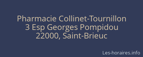 Pharmacie Collinet-Tournillon