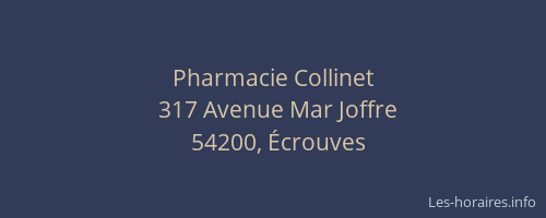 Pharmacie Collinet