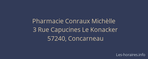 Pharmacie Conraux Michèlle