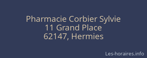 Pharmacie Corbier Sylvie