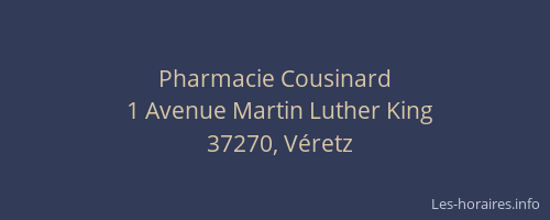Pharmacie Cousinard
